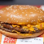 バーガーキング - 料理写真:2025.11 Spicy ダブル にんにく ガーリック Burger（1,190円）