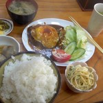 めぐみ - 「ハンバーグ定食」[平成26年12月８日(月)撮影]