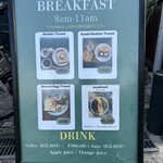 ノーコーヒーノーワーキー - モーニングメニュー