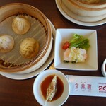 京鼎樓 - 小籠包セッティング