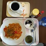 Cafe Dolce - ナポリタンセット↑