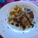 カーザ ドルチェ カーザ - 本日の魚(ワラサ)のムニエル バジルソース