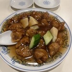 廣東餐館 鳳飛 - 古老肉（酢豚）