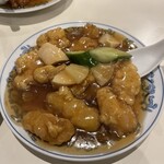 廣東餐館 鳳飛 - エビの甘酢