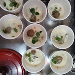 わらびなー - 肉だんごSOYスープ￥300ナツメグ香る季節のお野菜いっぱいのSoy Milk仕立てのスープです