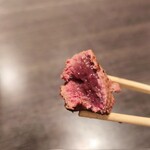 手作りホルモン焼　ぶたさま - レバー断面