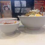 蒙古タンメン中本 - セット定食とゴモミ