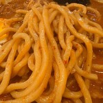 蒙古タンメン中本 - 麺アップ