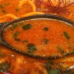 蒙古タンメン中本 - 北極プルプルのスープアップ！