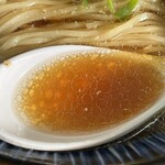 麺屋 鶏楽 - 朝ラー600円　つくね150円　中盛無料