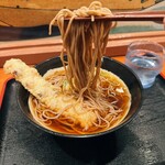 路麺えんそば - ちくわ天そば