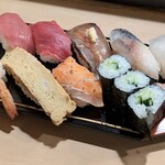 寿司周 - ランチ握り