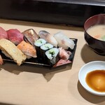 寿司周 - ランチ握り　1,600円