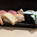 寿司周 - ランチ握り