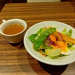 ラ フォンターナ - サラダ、スープ