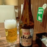 ラ フォンターナ - アサヒスーパードライ瓶ビール