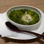 川畑 - イカしんじょうの茶碗蒸し♪