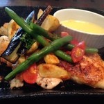 ビストロ309 - 若鶏と野菜のグリル　マスタードソース( 1090円抜)