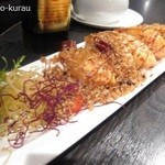 悅品中餐廳 - 避風塘中蝦 400元(1,400円)