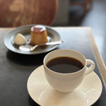 オクシモロン - 【期間限定】 『栗のプリン¥700』 『オクシモロンマイルドコーヒー¥700』 ※SET割引-¥100