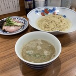 中華そば 西川 - いりこ昆布水つけそば　　1400円