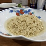 中華そば 西川 - いりこ昆布水つけそば　　1400円