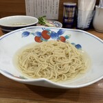 中華そば 西川 - いりこ昆布水つけそば　　1400円