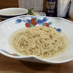 中華そば 西川 - いりこ昆布水つけそば　　1400円