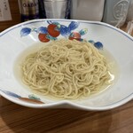 中華そば 西川 - いりこ昆布水つけそば　　1400円