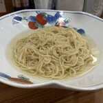 中華そば 西川 - いりこ昆布水つけそば　　1400円