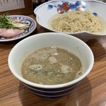 中華そば 西川 - いりこ昆布水つけそば　　1400円