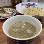 中華そば 西川 - いりこ昆布水つけそば　　1400円