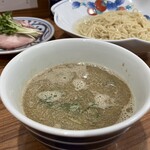 中華そば 西川 - いりこ昆布水つけそば　　1400円