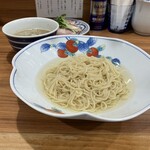 中華そば 西川 - いりこ昆布水つけそば　　1400円