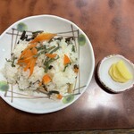 ちから餅 - 料理写真:山菜おこわ