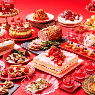 【1/15スタート】いちごスイーツ＆ランチビュッフェ