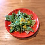 グレイヘアマンズバーガー - サラダ