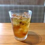 グレイヘアマンズバーガー - ウーロン茶