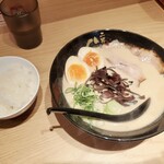 らーめん二男坊 - 料理写真:ランチBセット+味玉
