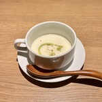 鉄板焼 九九 - ・旬の野菜スープ