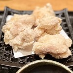 やきとり宮川 - 白い唐揚げ定食