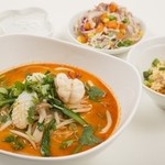 tom yum goong Ramen set