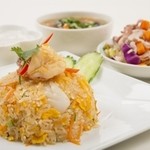 Seafood rice set