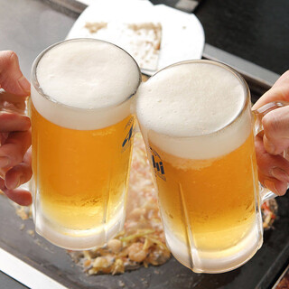 【単品飲み放題】ビール無1,800円／ビールあり2,200円