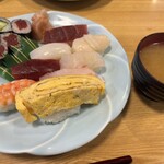 ひょうたん寿司 - にぎり寿司　1500円