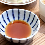 台湾茶専門店ランプ屋 - 水餃子のたれ