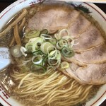 まよさわ - 生姜ラーメン　真上から