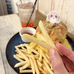 cafe STUDIO - フライドポテトはホクホク