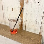 cafe STUDIO - スイカのイタリアンソーダ