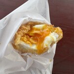 ほったらかし温泉 - 温玉揚げ